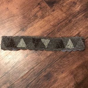 Anthropologie beaded belt